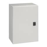 STEEL CABINET IP 66 C/W BASE PLATE600X400X200