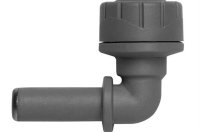 Polypipe PolyPlumb Spigot Elbow 22mm (Not Suitable For Use With Compression Fittings) PB1022