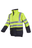 KELFORD HI-VIS BOMBER JACKET WITH ARC PROTECTION CLASS 2