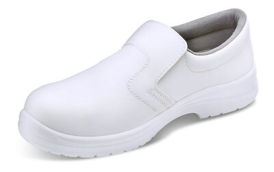 WHITE SLIP ON SHOE