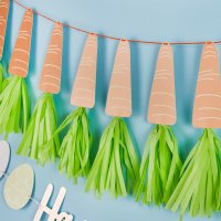 Carrot Tassel Banner 2m