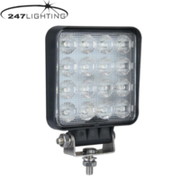 4" LED Square Reverse Lamp
