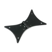 33813 - Black 5 Inch Butterfly Hinge (Pair)