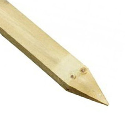Pointed Timber Post 1.8M (150 x 75mm)