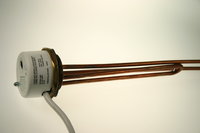 Immersion Heater Dual Element with Single Thermostat 23" EP23I