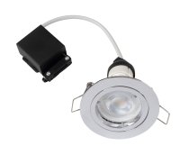 ZAK GU10 mains voltage DieCast AL downlight,max 50W,IP20,70mm,Ch