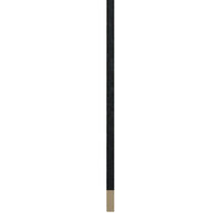 Black Open Grain Slip 18mm