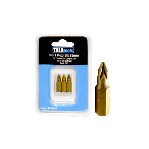 Tala 50mm PZ1 Insert Bit (3 Pack)