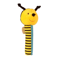 Buzzy bee Squeakaboo toy for babies
