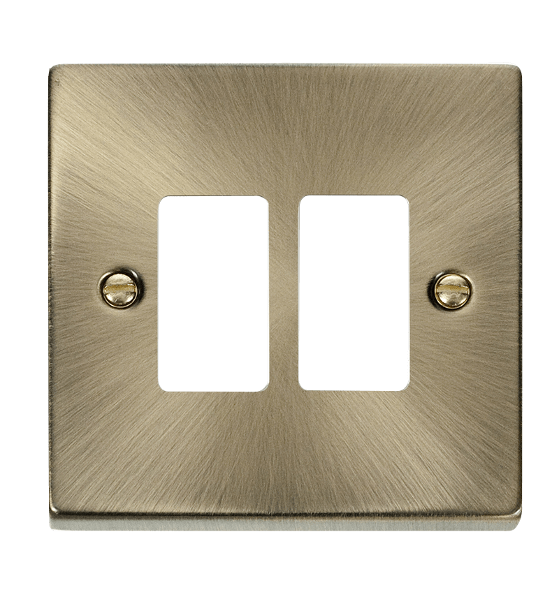 Click Deco 2G Gridpro Plate Antique Brass VPAB20402