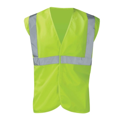 Hi-Visibility Vest 1 Band 2 Brace Yellow