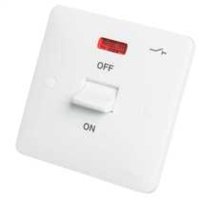 SOLLYSTA SWITCH COMPLETE WITH NEON INDICATOR 1 GANG 50A