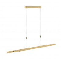 ADRIANA BRASS MATT, PENDANT LAMP, LINEAR, FILIGREEDESIGN, TOUCH DIMMER