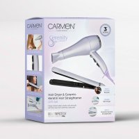 Carmen Serenity Hairdryer & Straightener Gift Set