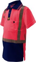 Taped Microfibre Polo Children&rsquo;s