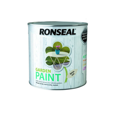 Ronseal Garden Paint 2.5L White Ash
