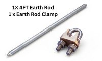 Plymouth 1200mm Earth Rod + Clamp