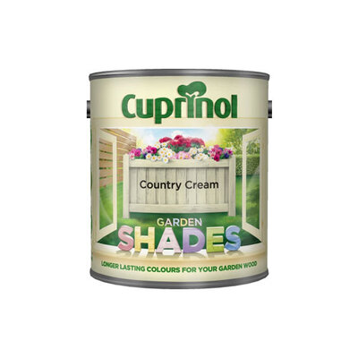 Cuprinol 1ltr Garden Shades Country Cream