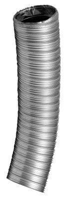 Inox dubbelwandig flexibel &Oslash;150