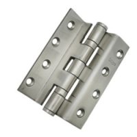 14868 - SS Rebated Hinge H:102mm W:76mm T:3mm Satin Stainless Steel (Pair)