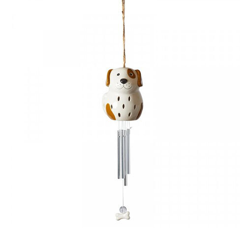 Ceramic Dog Windchime