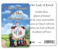 Prayer Card/Knock/I Lit A Candle  (71856)