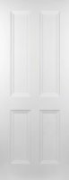 White Primed Cambridge 4 Panel