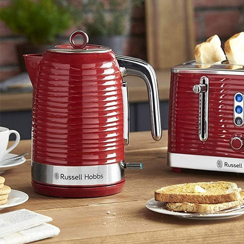 Buy Russell Hobbs Inspire Red Kettle online Tadhg O'Connor ltd