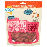 Good Boy Pawsley & Co. Dog Treats - Succulent Pigs in Blankets 320g x 6