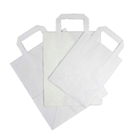 White Paper Carrier Bags Box2000