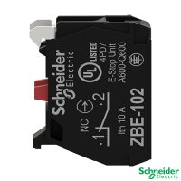 Telemecanique ZBE102 Single 1NC Contact Block