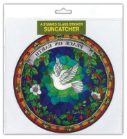 Sun Catcher/Tiffany Style/Christmas  (78905)