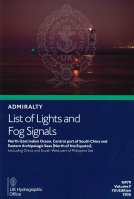 ADMIRALTY List of Lights and Fog Signals - NP79 North-East Indian Ocean, Central part of South China and Eastern Archipelagic Seas (North of the Equator) Vol. F
