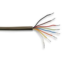 Alarm Cable. 8 Core 7/0.2mm Brown Alarm Cable
