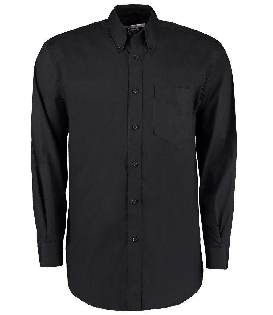 Kustom Kit Long Sleeve Corporate Oxford Shirt