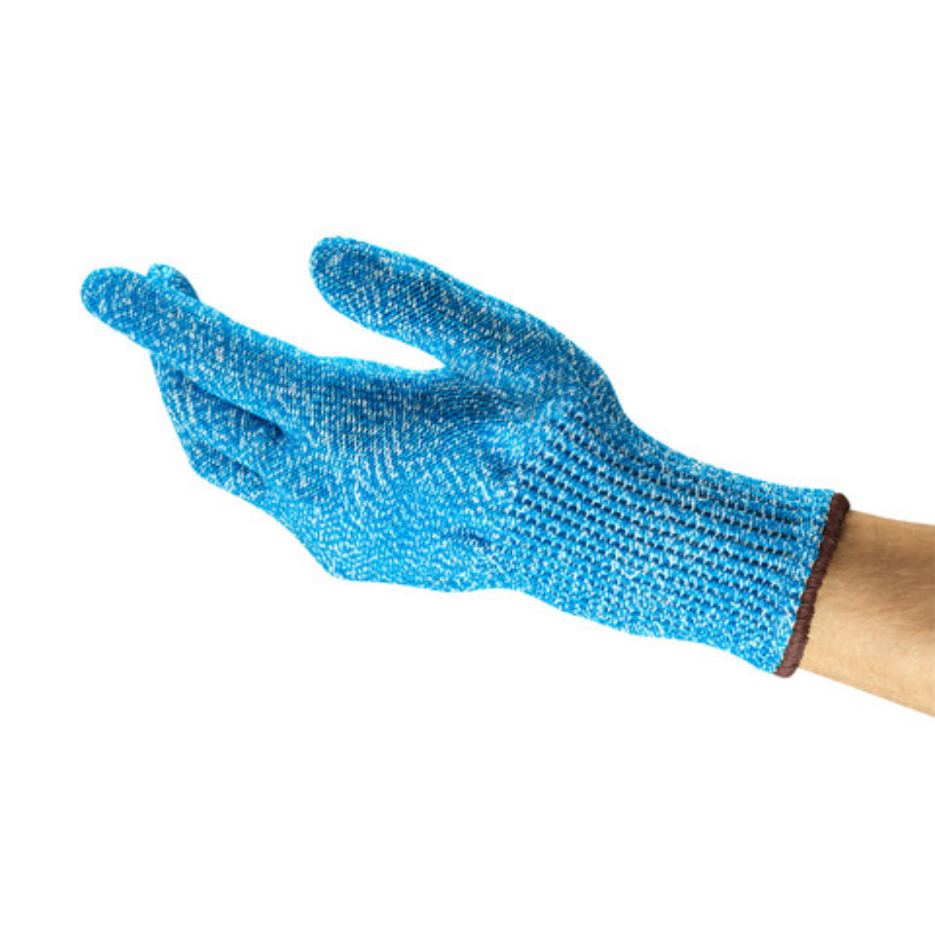 ANSELL HYFLEX HEAVY DUTY CUT F GLOVE, BLUE, EACH