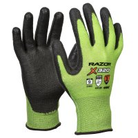 Esko Razor X320 Hi-Vis Green Cut 3 Glove