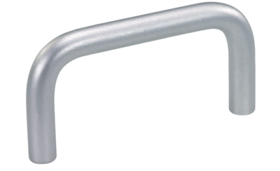 Aluminium Bow Type Handle  Length 88 Height 50 Black Anodised Carrying Capacity 750N