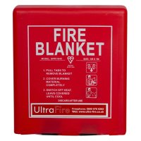 Red Fire Blanket (1m x 1m)
