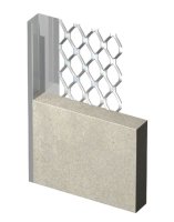 EXPAMET 7 20mm PLASTER STOP BEAD 3000mm STAINLESS STEEL