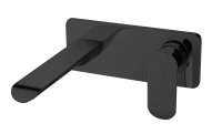 SCOPE Wall Mounted Basin Mixer Matt Black