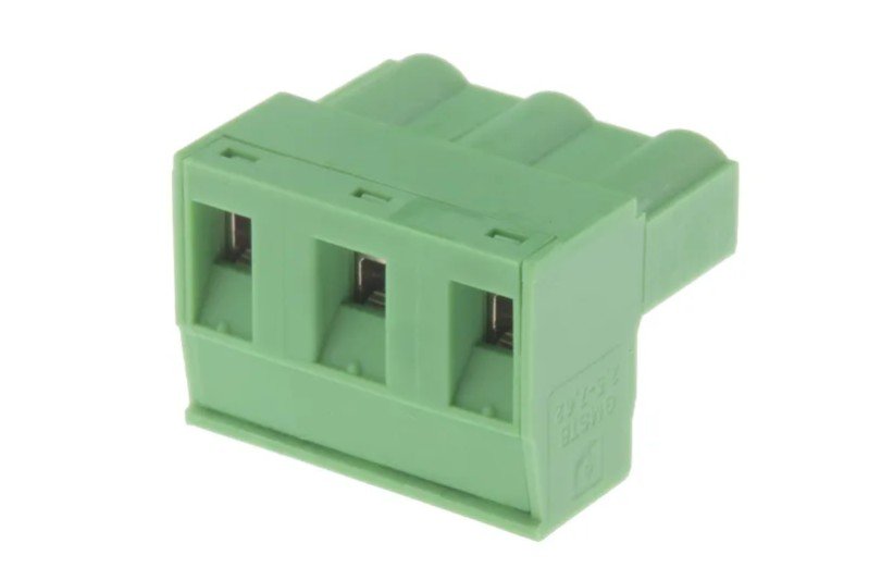 CIF03007 Phoenix Contact, 7.62mm Pitch, CLASSIC COMBICON GMSTB, 3 Way, , Pluggable Terminal Block, Plug, Cable Mount, Screw