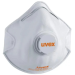 One FFP2 Dust Mask Silv-air Uvex, Cup Shape With Valve