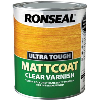 Ronseal Matt Varnish - Clear 5L