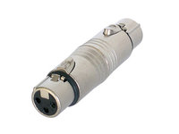 Neutrik NA3FF | 3 Pin XLR female - 3 Pin XLR female