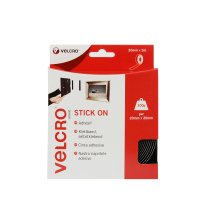 VELCRO BLACK TAPE 20 MM X 5 MTR