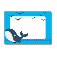R&R Name Tags - Whale (24pk)