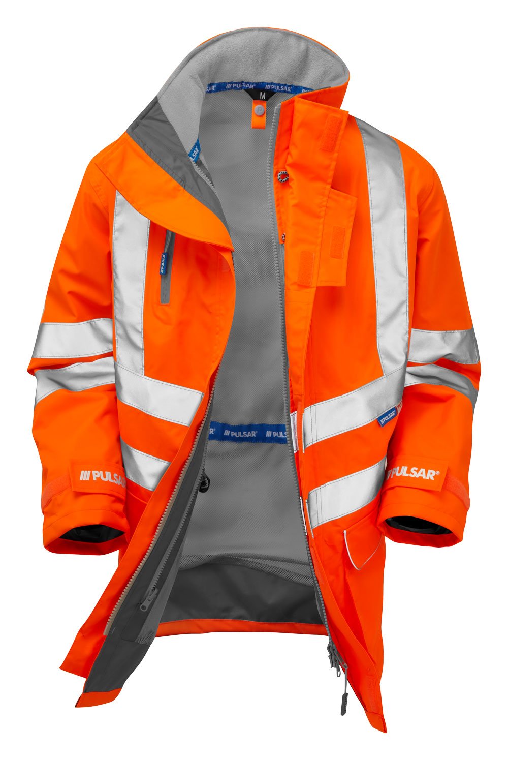 PULSAR&reg; Protect Padded Storm Coat Orange - Recycled Content