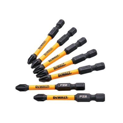 DeWalt 5+2 PZ2 Screwdriver Bit Pack