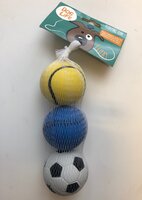 Dog Life Floaties Rubber Sports Balls 2&frac12;" x 12